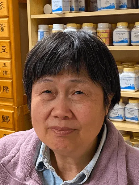 TCM Herbalist, Wei Li, LAc, Dipl Ac, MD(China)